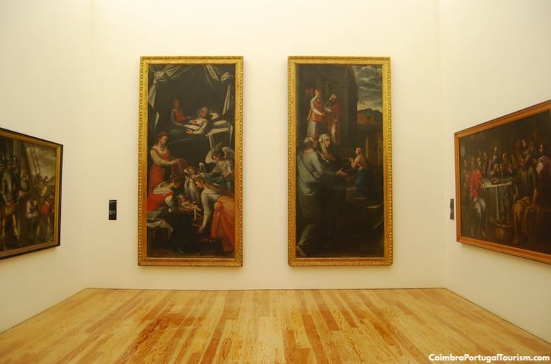 Paintings in the Machado de Castro Museum, Coimbra